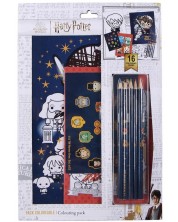 Творчески комплект Cerda Harry Potter - С моливи и стикери -1