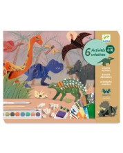 Творчески комплект Djeco - Динозаври -1