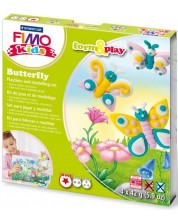 Комплект глина Staedtler Fimo Kids - Butterfly, 4 x 42 g