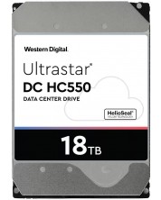 Твърд диск Western Digital - Ultrastar DC HC550, 18TB, 7200 rpm, 3.5''