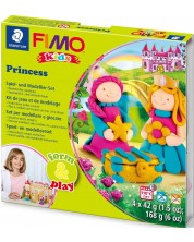 Комплект глина Staedtler Fimo Kids - Princess, 4 x 42 g