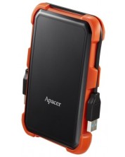 Твърд диск Apacer - AC630, 2TB, 2.5'', черен/оранжев -1