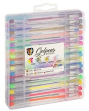 Творчески комплект Grafix Colouring - Ролери, в куфарче, 30 броя