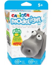 Творчески комплект Carioca Modelight PlayBox - Хипопотам -1