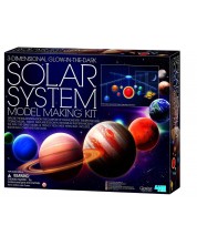 Творчески комплект 4M - Слънчева система, светеща 3D въртележка -1
