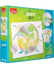 Творчески комплект Maped Creativ - Aqua Art, динозаври