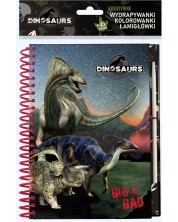Творчески тефтер Derform Dinosaur 17 -1