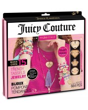 Творчески комплект Make it Real - Juicy Couture, бижута с пискюли -1