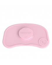 Самозалепваща се подложка за хранене Twistshake Click-Mat Mini - Мини, розова -1