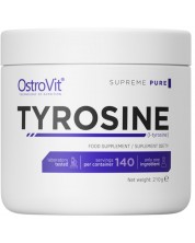 Tyrosine Powder, неовкусен, 210 g, OstroVit -1