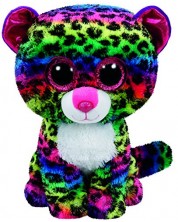 Плюшена играчка TY Beanie Boos - Шарен леопард Dotty, 15 cm -1