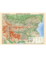 Учебна географска карта на България (1:400 000) -1