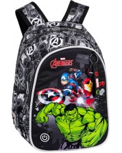 Ученическа светеща LED раница Cool Pack Jimmy - The Avengers