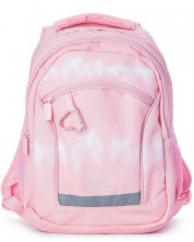 Ученическа раница Yolo - Tie dye pink, 2 in 1 -1