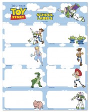 Ученически етикети Grupo Eric - Pixar Toy Story, 16 броя