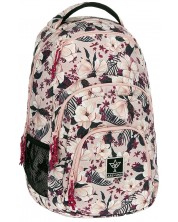 Ученическа раница Ars Una AU-2 - Flowery Pink, 25 l -1