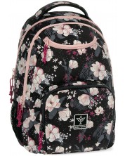 Ученическа раница Ars Una AU-6 - Flowery Black, 26 l