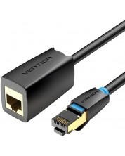 Удължителен кабел Vention - IKHBD, Cat.8 SSTP Extension Patch, 0.5m, черен