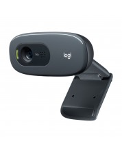 Уеб камера Logitech - C270 HD, черна -1