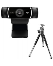 Уеб камера Logitech - C922 Pro Stream, черна