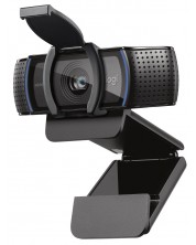 Уеб камера Logitech - C920S Pro, Full HD, черна -1