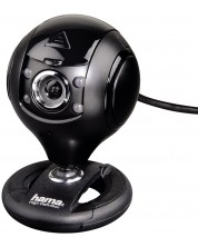Уеб камера Hama - Spy Protect, 720p, черна -1