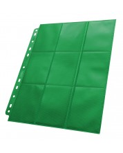 Ultimate Guard -18-Pocket Pages Side-Loading, зелени -1