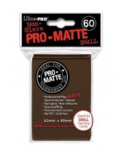 Ultra Pro Card Protector Pack - Small Size (Yu-Gi-Oh!) Pro-matte - Кафяви 60 бр. -1