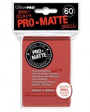 Ultra Pro Card Protector Pack - Small Size (Yu-Gi-Oh!) Pro-matte - Червени 60 бр.
