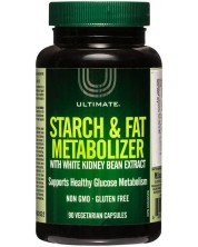 Ultimate Starch & Fat Metabolizer, 90 капсули, Natural Factors -1