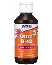 Ultra B-12 Liquid, 118 ml, Now -1