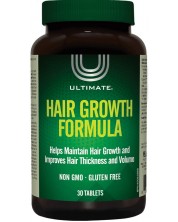 Ultimate Hair Growth Formula, 30 таблетки, Natural Factors -1