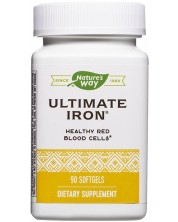 Ultimate Iron, 90 капсули, Nature’s Way