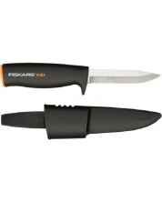 Универсален нож Fiskars - С пластмасова ножница за колан, 21.8 cm -1
