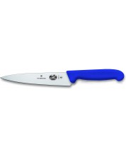 Универсален кухненски нож Victorinox - Fibrox, 15 cm, син -1