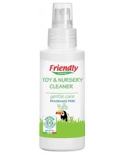 Универсален почистващ препарат Friendly Organic - За играчки, 100 ml -1