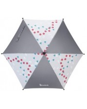 Универсален чадър за количка Badabulle, сив -1