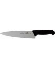 Универсален кухненски нож Victorinox - Fibrox, 20 cm, черен -1