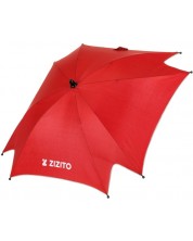 Универсален чадър за количка Zizito - червен -1