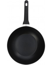 Уок тиган MasterChef - 5 L, Ø28 x 48 cm, кован алуминий, черен