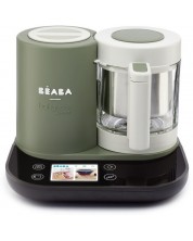 Уред за готвене Beaba - Babycook Smart, Grey Green -1