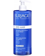Uriage DS Hair Нежен балансиращ шампоан, 500 ml