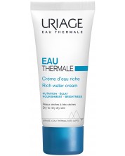 Uriage Eau Thermale Богат хидратиращ крем за лице, 40 ml -1