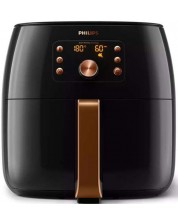 Уред за здравословно готвене Philips - Airfryer XXL HD9867/90, 2225W, черен