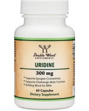 Uridine, 300 mg, 60 капсули, Double Wood -1