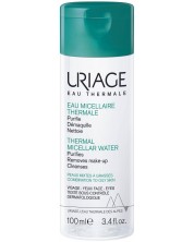 Uriage Термална мицеларна вода за комбинирана към мазна кожа, 100 ml -1