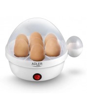 Уред за варене на яйца Adler - AD 4459, 450W, 7 яйца, бял -1