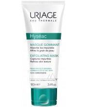 Uriage Hyseac Ексфолираща маска за лице, 100 ml