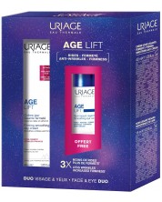 Uriage Age Lift Комплект - Дневен крем и Околоочен крем, 40 + 15 ml (Лимитирано)
