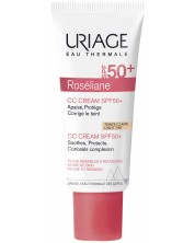 Uriage Roseliane CC Тониран крем, SPF50+, светъл нюанс, 40 ml -1